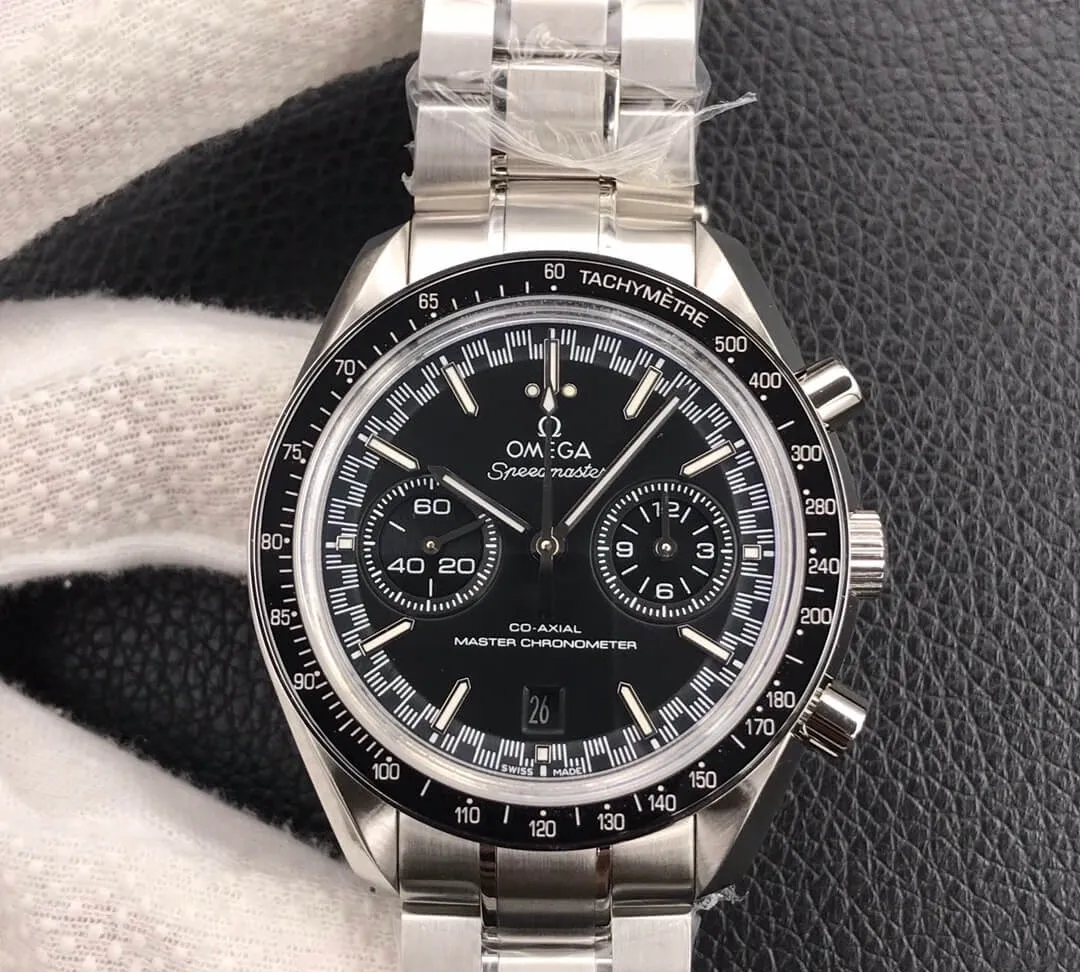 Omega Speedmaster Racing Chronograph 329.30.44.51.01.001 OM Factory 1:1 Best Edition Replica Watch Stainless Steel Strap
